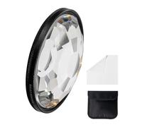 Uxsjakjsd For DSLR Cameras 77mm Kaleidoscope Prism Filter Special Effects Photography Lens Accessory Visual Enhancement Enhancement Impact
