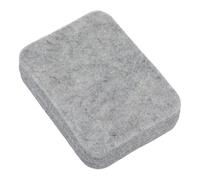 Uxsjakjsd Grey Sponge Wool Needle Felting Mat 4.65x3.35 Inch Natural Felting Pad for Crafters