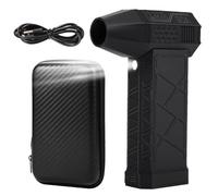 Uxsjakjsd Handheld Air Blower 130000 RPM Mini Fan Brushless Motor, Powerful Duct Cleaning Tool A