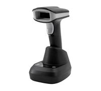 Uxsjakjsd Handheld Bluetooth Barcode Scanner Handheld Bluetooth 1D 2D Barcode Reader QR Code Wireless 1D 2D Barcode Reader with Base for Supermarkets