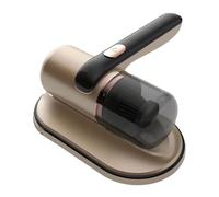 Uxsjakjsd Handheld Vacuum Cleaner Home Sofa Mite Meter Mite with UV Light and Autom Golden