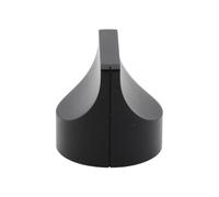 Uxsjakjsd HIFI Audio Amplifier Tone Knob 28x28mm Solid Pure Aluminum Alloy Volume Potentiometer Black