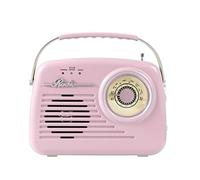 Uxsjakjsd Ideal for Home and Office Retro Design Bluetooth Radio Vintage Multifunctional USB BT SD FM AUX Connectivity B