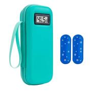 Uxsjakjsd Insulin Cooler Travel Case with Temperature Display Waterproof Insulin Pen Cooler Bag Organizer Bag for Diabetics