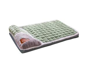 Uxsjakjsd Large Dog Winter Dogs Sleeping Bed Fleece Pet Blanket Detachable Washable Kennel Mattress Mat Cat Puppy Mat Pet Supplies XL