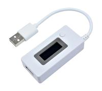 Uxsjakjsd LCD Micro USB Charger Battery Capacity Tester DC 4-30V LCD USB Detector Power Bank Charger Indicator