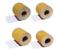 Uxsjakjsd Longboard Sandpaper, 20 Yards Total-Continuous Roll Kit-PSA 80 120 220 320 Grit, 2-3/4" Wide 4PCS