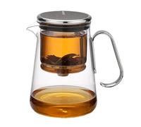 Uxsjakjsd Magnetic Glass Tea Maker Pot Kettle Teapot for Tea Filtration Water Separation Technology A