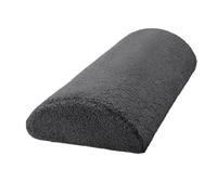 Uxsjakjsd Memory Foam Recliner Foot Pillow Cushion High Resilience Leg Pillow Bolster Sleep Rest Multipurpose Half Roll Gray