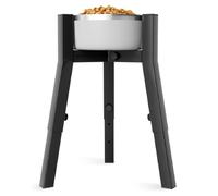 Uxsjakjsd Mental for Medium& Large& Extra Large Dogs, Adjustable Raise Dog Bowl Stand Tall Dog Food Stand Not Including Bowls