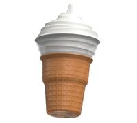 Uxsjakjsd Mini Electric Ice Cream Machine Ice Cream Maker Fruit Yogurt Machine Home Smoothie Machine
