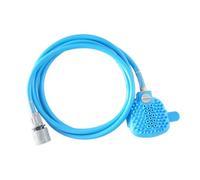 Uxsjakjsd Multi-Functional Silicone Pet Shower Nozzle Massage Tool for Dogs Cats Indoor Outdoor Bathing Pet Shower Accessory