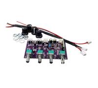 Uxsjakjsd NE5532 Preamp Tone Board for HIFI Outdoor Speakers-Balanced 3-Band(Bass/Mid/Treble) Single Power Supply with DC 9-29 V