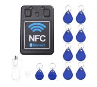 Uxsjakjsd NFC-PRO 13.56Mhz 125Khz Dual-Band Bluetooth+ Applet RFID Smart Chip Card Copier Encryption Key Reader Clone Rewritable