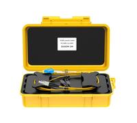 Uxsjakjsd OTDR Dead Zone Eliminator Launch Cable Box Fiber Optic Ring OTDR Transmitting Cable Box Dead Spot Eliminator FC/UPC-LC/UPC