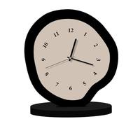 Uxsjakjsd Personalized Clock Desktop Clock Battery Operated Living Room Decorations Clocks