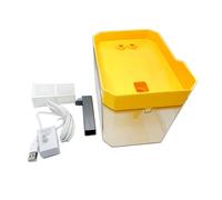 Uxsjakjsd Pet Smart Drinking Fountain Automatic Cycle Ultra-Quiet USB Plug-in Cat and Dog Drinking Fountain, Cat and Dog Water Feeder Fe