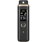 Uxsjakjsd Portable Bad Breath Detector with Real-Time Odor Checking Mouth Internal Odor Monitor Tools Professional Bad Oral Odor Rate Checker Black