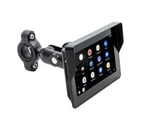 Uxsjakjsd Portable Wireless Motorcycle Carplay Screen 5" Touchscreen Multimedia Player Motorcycle Navigation System