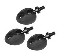 Uxsjakjsd Replacement Part 3PCS Universal Tripod Feet Pad Non-Slip Rubber Feet with 3/8" Screw Hole, Tripod Monopod Leg Pad