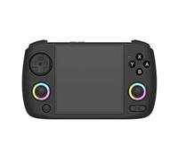 Uxsjakjsd RG CubeXX Retro Handheld Game Console 3.95 Inch IPS Screen 64 Bit Linux System with RGB Joystick -Support 32GB Black