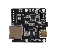 Uxsjakjsd -SF5B Serial Port Control Voice Playback Module MP3 Music Player Serial Control Voice Module Support TF Card U-Disk A