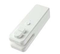 Uxsjakjsd Small Sealing Machine Snacks Laminator Home Use Plastic Bag Food Preservation Vacuum Sealing White