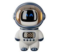 Uxsjakjsd Smart AI Robot Wireless Bluetooth Speaker Sound Box Audio Alarm Clock FM Radio forBoy Girl Student Gift