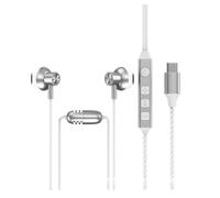 Uxsjakjsd Sound Card Earphones K20 K Song In-Ear Ear Return Adjustment Sound Super Clear White