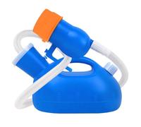 Uxsjakjsd Spill-Proof Urinal Bottle for Men, Portable Design Includes Soft Funnel& Long Hose, Ideal for Seniors Wheelchair Car Travel Use