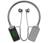 Uxsjakjsd Sports Headset Neckband Bluetooth Headphones Wireless Earphones LED Display HiFi 9D Stereo Handsfree Calling