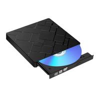 Uxsjakjsd Type-C+ USB 3.0 External Hard Drive- Multi-Function 24X High-Speed CD/DVD Writer Burning Adapter Burner