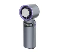 Uxsjakjsd USB Rechargeable Handheld Fan High-Speed Semiconductor Cooling Technology Ideal for Outdoor Use