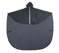 Uxsjakjsd Windproof Rainproof Wheelchair Cover with Reflective Strip Enabled Electric Wheelchair Special Cloak Raincoat Navy Blue