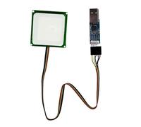 Uxsjakjsd YRM100 TTL UHF RFID Reader Module with ESP32 Interface Integrated RFID Antenna 35x 40mm