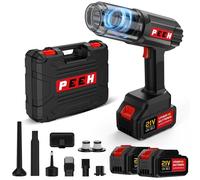 UXVY Handheld Vacuum for Home, Cordless Portable Vacuum Cleaner, Rechargeable with 60 Mins Max Runtime, High Power Vacuum for Car, Office, Pet Hair, Gap Cleaning