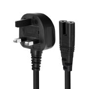 UXWEN 2 Pin Power Cord Lead for TV / PS3 / PS4 / PS5 / Xbox One X/Xbox 1s, Replacement for HP Envy/OfficeJet, Canon Pixma/Maxify Printer Cable (5M/16.4FT)