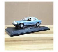 UYBFLO Scale Model Vehicles 1:18 For Benz 190E Classic Sedan Scale Die-cast Model Car Car Replicas(Blue)