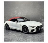 UYBFLO Scale Model Vehicles 1:18 For Benz SL63 R232 White Coupe,Collection Enthusiasts,Car Replica Model