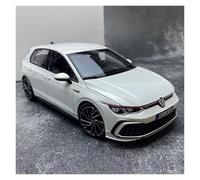 UYBFLO Scale Model Vehicles 1:18 For Volkswagen Golf GTI White Collection Enthusiasts,Car Replicas