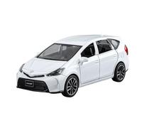 UYBFLO Scale Model Vehicles 1:32 For Toyota Prius Pull Back Car Model With Light And Sound Toy Cars(White)