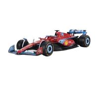UYBFLO Scale Model Vehicles 1:43 For F1 Racing Ferrari SF24 Miami GP #16 Miniature Vehicle Collection Red