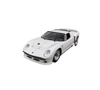 UYBFLO Scale Model Vehicles 1:43 For Lamborghini Miura SVJ White Sports Car Mini Car Metal Toy Car