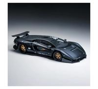 UYBFLO Scale Model Vehicles 1:64 For Lamborghini Countach Supercar Black Alloy Model Car Finished Vehicle