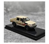 UYBFLO Scale Model Vehicles 1:64 For Toyota Cruiser LC79 Off-road Truck Alloy Model Car Finished Vehicle Mini Car