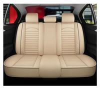 UYCHYTQR Car Seat Protector Car Seat Covers For VW For P&assat B5 For Polo For Golf For Tiguan Universal Accesorios Auto Car Seat Cover Sets(Only rear seat Beige)