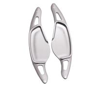 UYCHYTQR for B&MW 5 Series G30 7 Series G11 G12 X3 G01 X4 G02 F90 Steering Wheel Shift Paddle Shifter Extension(Silver)
