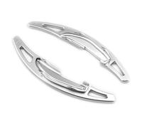 UYCHYTQR for B&MW M2 F87 M3 F80 M4 F82 F83 X5M F85 X6M Car Steering Wheel Shift Paddle Shifter Extension(Silver)