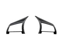 UYCHYTQR For N&issan For X-trail T32 Rogue For Note For Qashqai J11 Car Steering Wheel Trim Sticker(2pcs Carbon Fiber)