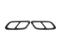 UYCHYTQR Rear Tail Throat Muffler Rear Exhaust Muffler Tail Pipe Cover For Mercedes For Benz C-Class W206 2021-Up(Matte black)